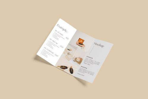 Trifold Brochure Mockup