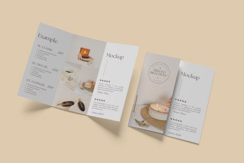 Trifold Brochure Mockup