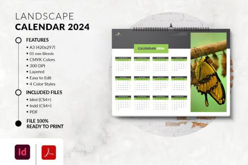 Landscape Calendar 2024