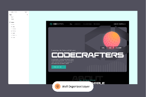 CodeCrafters - Developer Portfolio Landing Page