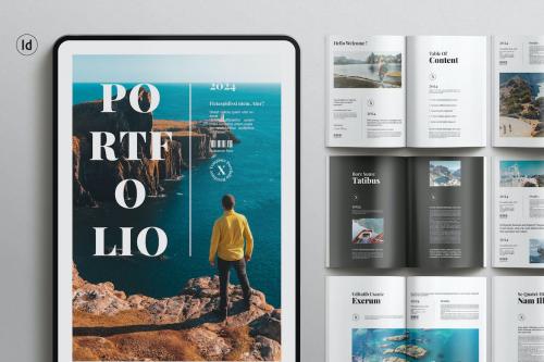 Portfolio Magazine Template