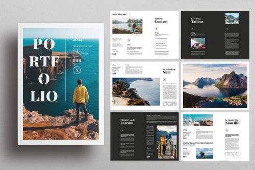 Portfolio Magazine Template