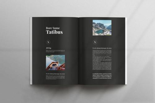 Portfolio Magazine Template