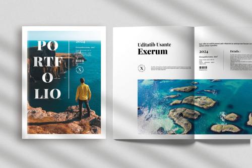 Portfolio Magazine Template