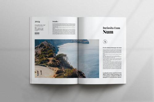 Portfolio Magazine Template