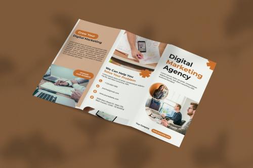 Digital Marketing Agency - Trifold Brochure