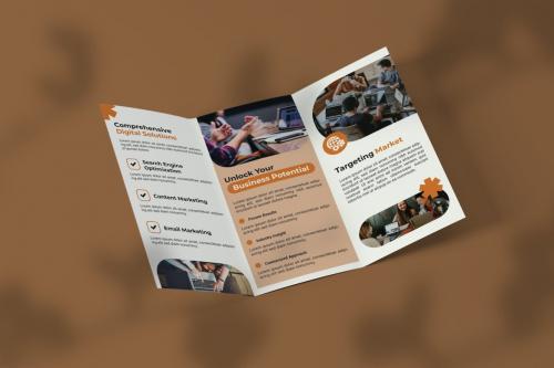 Digital Marketing Agency - Trifold Brochure