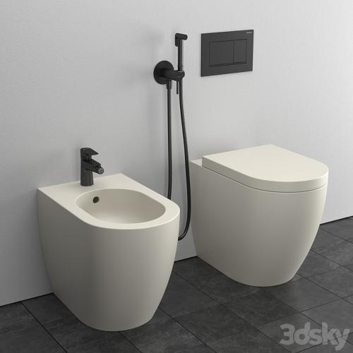 Cielo Smile Back to wall WC / Bidet