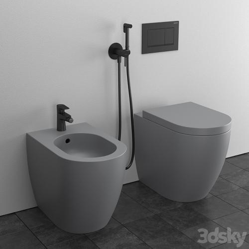 Cielo Smile Back to wall WC / Bidet