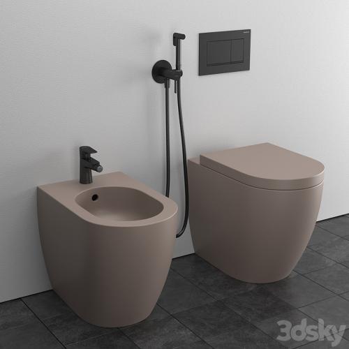 Cielo Smile Back to wall WC / Bidet