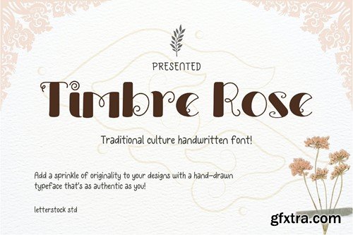 Timbre Rose MV3YBZY