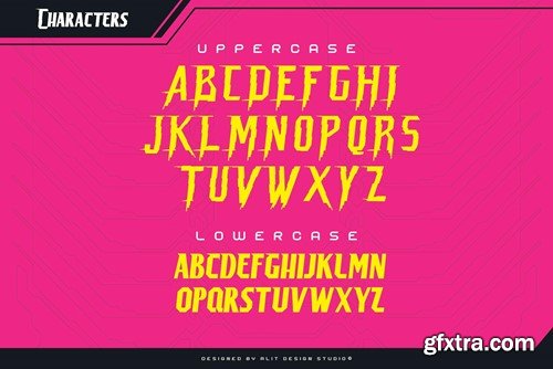 Arcade Funk Typeface 72K7DMZ