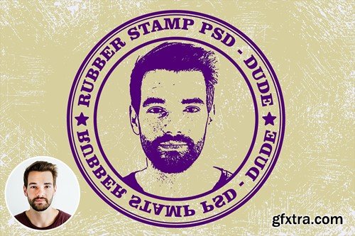 Rubber Stamp Photo Effect 3KM68UU