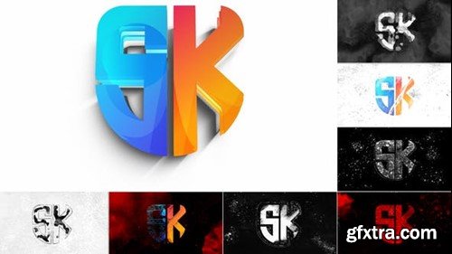 Videohive Glitch Grunge Logo Reveal 50193762