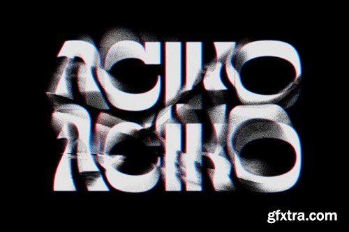 Distorted Glitch Text Effect VWGXWB6