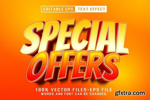 Special Offers Editable Text Effect UU8YJJY