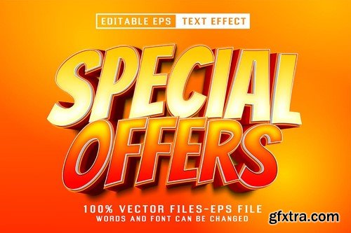 Special Offers Editable Text Effect UU8YJJY