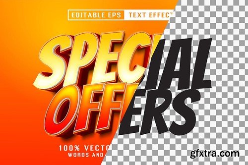 Special Offers Editable Text Effect UU8YJJY