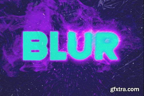 Blur Text Effect H4XT5JB