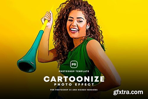 Cartoonize Photo Effect UJCRN2W