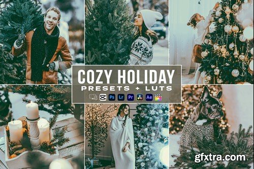 Cozy Holiday Video Luts Presets Mobile & Desctop W5RBQW7