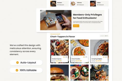 Food Finder - Mobile App Website Landing Page V2