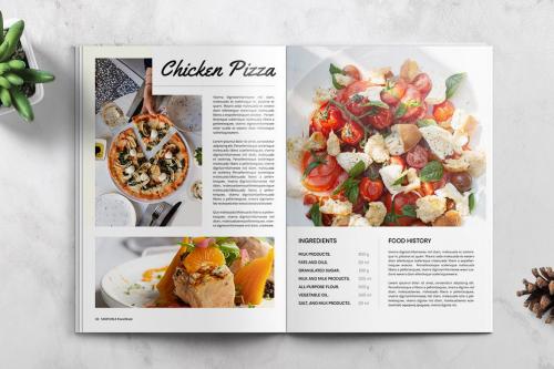 Food Magazine Template