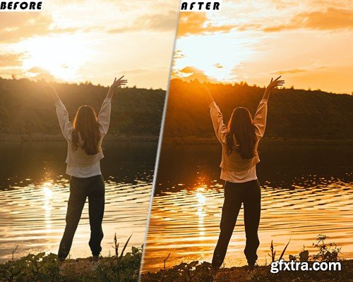 Golden Hour Video Luts Presets Mobile & Desctop ZW3DBY3