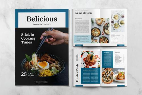 Food Magazine Template