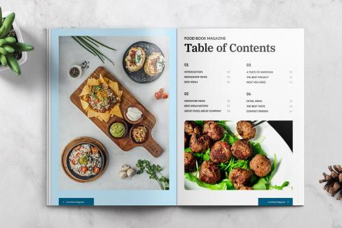 Food Magazine Template