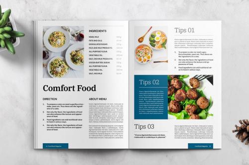 Food Magazine Template