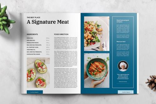 Food Magazine Template