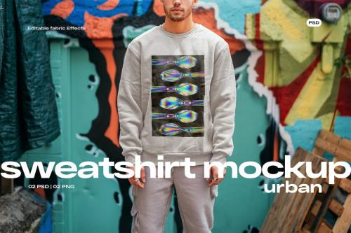 Sweatshirt Mockup Urban