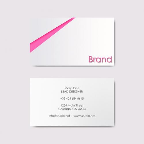 Visit Card Mockup