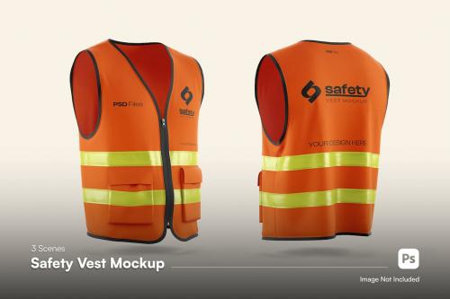 Safety Vest Mockup