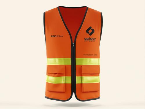 Safety Vest Mockup