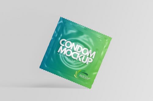 Condom Mockup