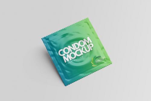 Condom Mockup