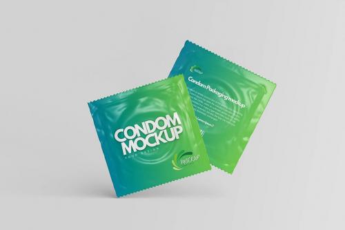 Condom Mockup