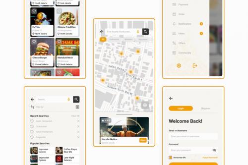 Food Finder - Restaurant Mobile App