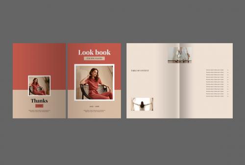 Look Book Layout