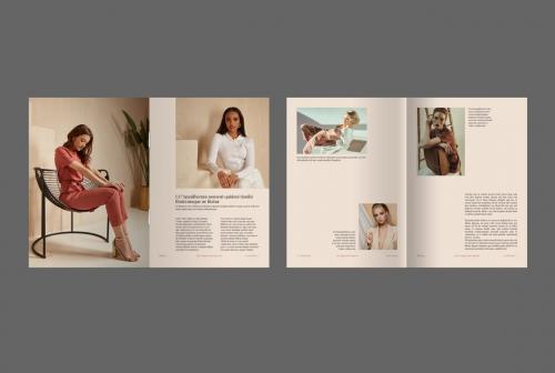 Look Book Layout