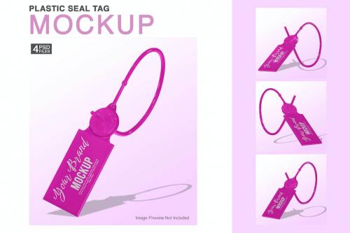 Plastic Seal Tag - Mockup