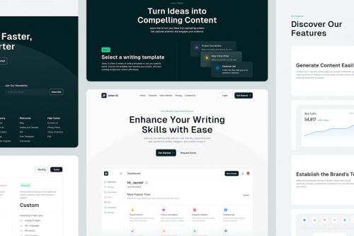 JotterAI - AI Copywriting Tools Website