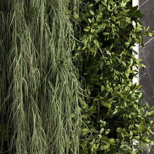 Vertical Garden Stone Wall and Metal Frame - Wall Decor 29