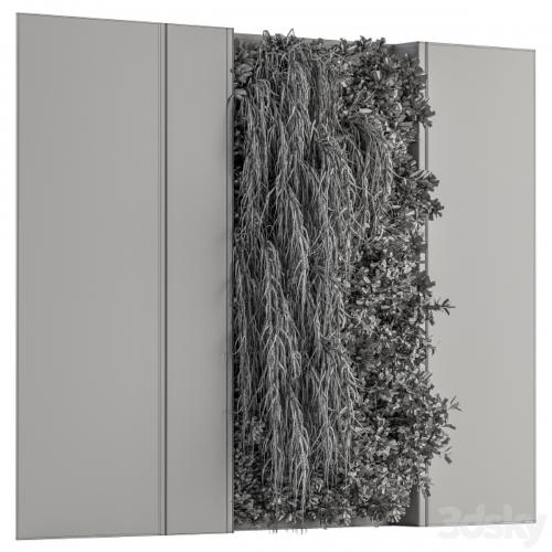 Vertical Garden Stone Wall and Metal Frame - Wall Decor 29