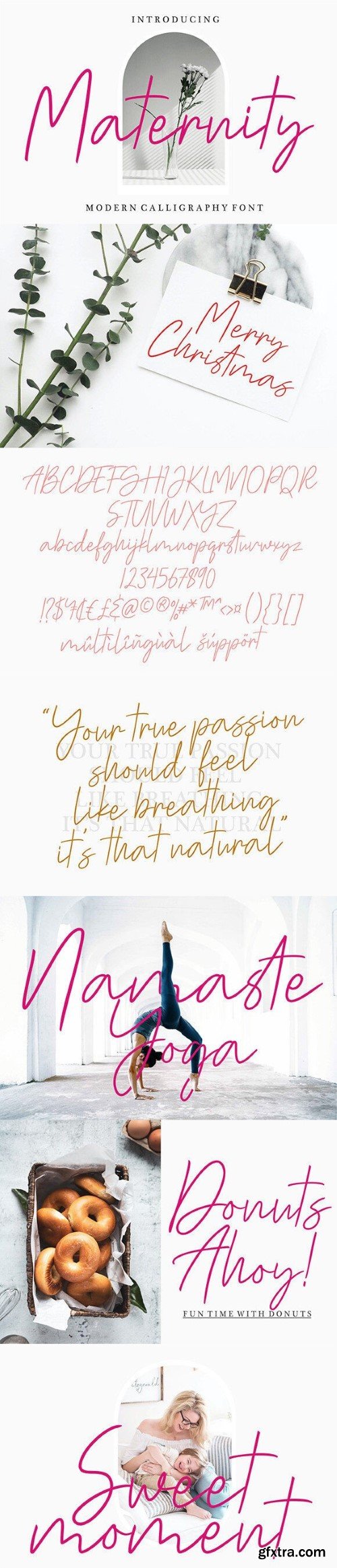 Maternity Font