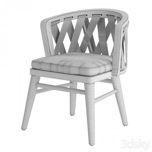 Palecek Boca Outdoor Side Chair
