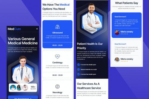 Medical General Mobile App Figma