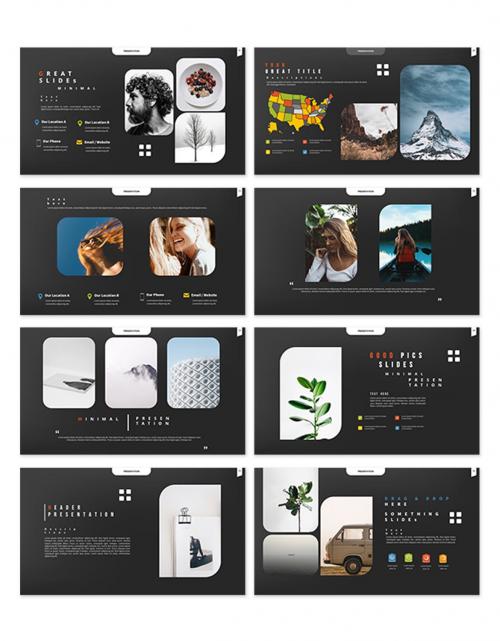 X Powerpoint Presentation Templates